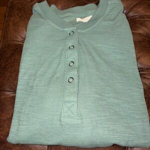 Maurices Seafoam Green Button Down Shirt